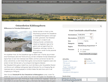 Tablet Screenshot of ostseeferien-kuehlungsborn.de
